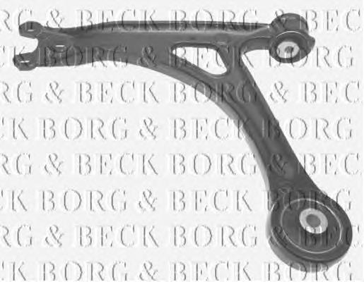 BCA6117 Borg&beck braço oscilante inferior esquerdo de suspensão dianteira