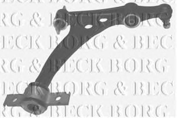 Braço oscilante inferior direito de suspensão dianteira BCA6110 Borg&beck