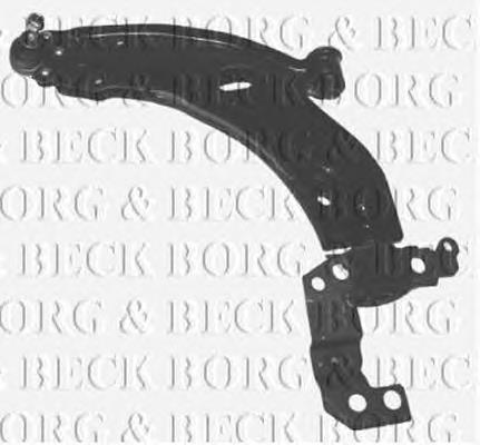BCA6127 Borg&beck braço oscilante inferior esquerdo de suspensão dianteira