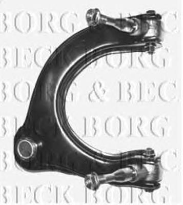 BCA6090 Borg&beck braço oscilante superior esquerdo de suspensão dianteira