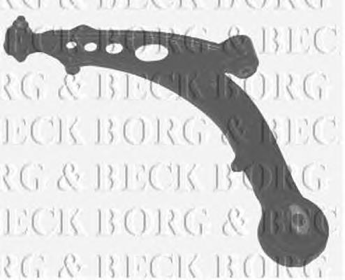 BCA6099 Borg&beck braço oscilante inferior esquerdo de suspensão dianteira