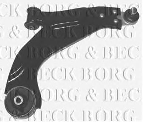 BCA6102 Borg&beck braço oscilante inferior direito de suspensão dianteira