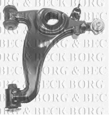 Braço oscilante inferior direito de suspensão dianteira BCA5943 Borg&beck