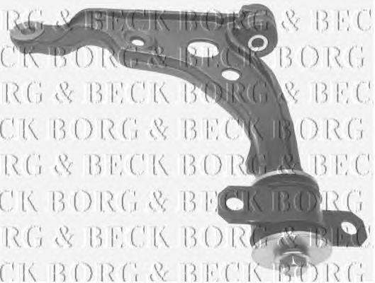 BCA5960 Borg&beck braço oscilante inferior esquerdo de suspensão dianteira