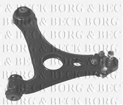 BCA6017 Borg&beck braço oscilante inferior direito de suspensão dianteira