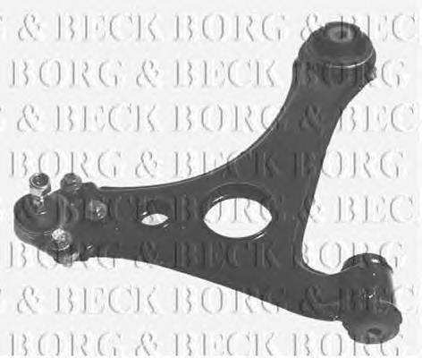 BCA6016 Borg&beck braço oscilante inferior esquerdo de suspensão dianteira