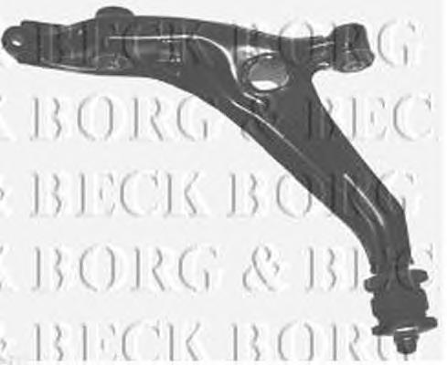 BCA6008 Borg&beck braço oscilante inferior esquerdo de suspensão dianteira