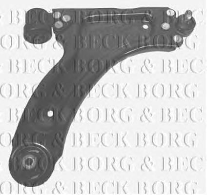 BCA6027 Borg&beck braço oscilante inferior direito de suspensão dianteira