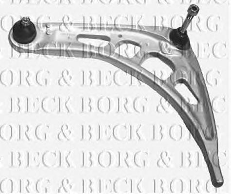 Braço oscilante inferior esquerdo de suspensão dianteira BCA5990 Borg&beck