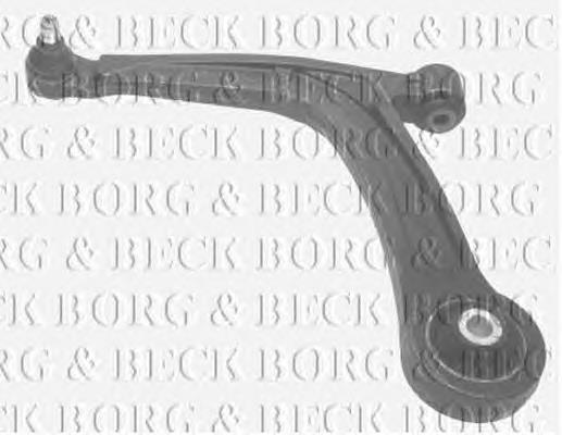 BCA6706 Borg&beck braço oscilante inferior esquerdo de suspensão dianteira