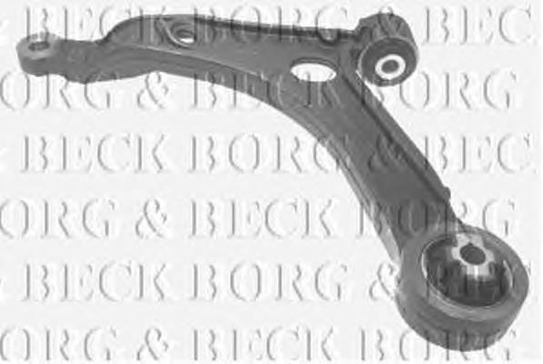 BCA6617 Borg&beck braço oscilante inferior esquerdo de suspensão dianteira