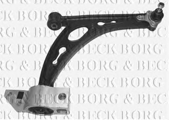 BCA6608 Borg&beck braço oscilante inferior direito de suspensão dianteira