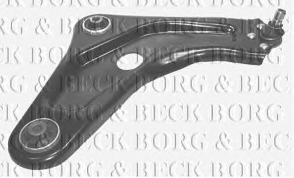 BCA6556 Borg&beck braço oscilante inferior direito de suspensão dianteira