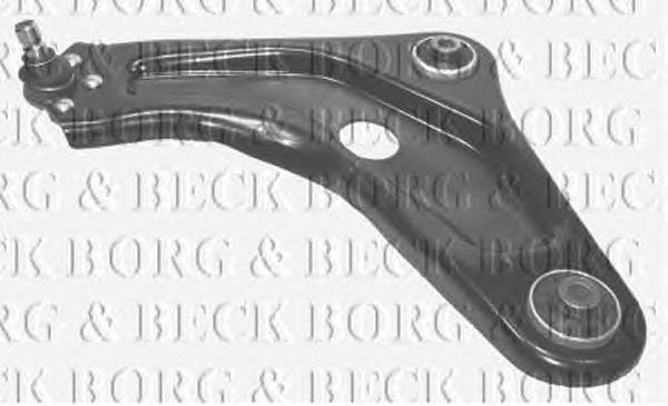 BCA6555 Borg&beck braço oscilante inferior esquerdo de suspensão dianteira