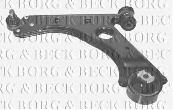 BCA6559 Borg&beck braço oscilante inferior esquerdo de suspensão dianteira