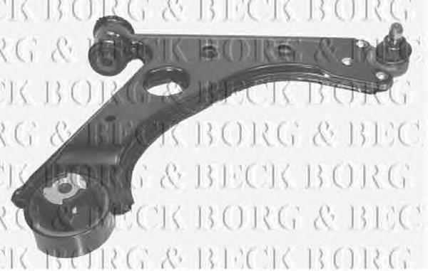 BCA6560 Borg&beck braço oscilante inferior direito de suspensão dianteira