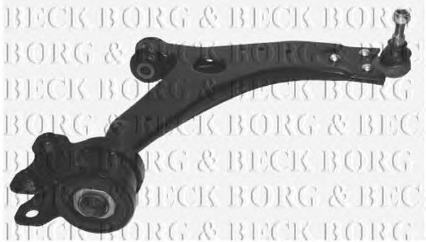 BCA6668 Borg&beck braço oscilante inferior direito de suspensão dianteira
