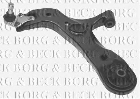 BCA6640 Borg&beck braço oscilante inferior esquerdo de suspensão dianteira