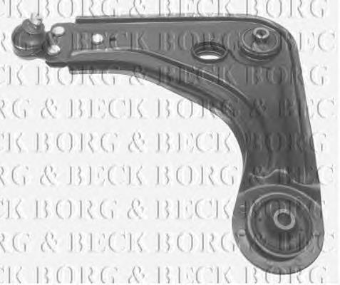 BCA5646 Borg&beck braço oscilante inferior esquerdo de suspensão dianteira