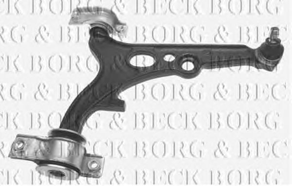 BCA5649 Borg&beck braço oscilante inferior direito de suspensão dianteira