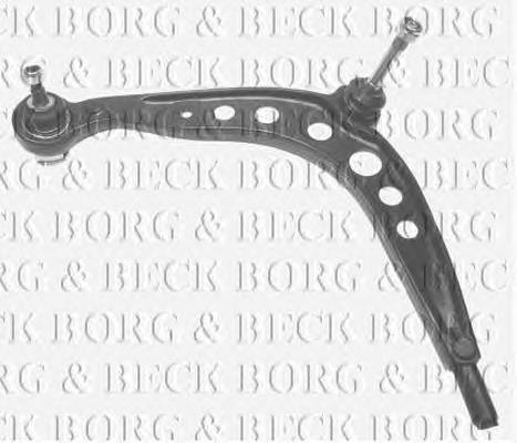 BCA5650 Borg&beck braço oscilante inferior esquerdo de suspensão dianteira
