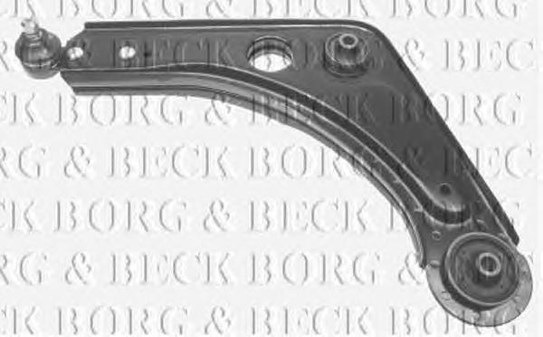 BCA5615 Borg&beck braço oscilante inferior esquerdo de suspensão dianteira