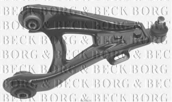 BCA5626 Borg&beck braço oscilante inferior direito de suspensão dianteira