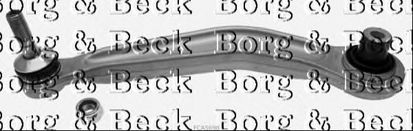BCA5698 Borg&beck braço oscilante superior esquerdo de suspensão traseira