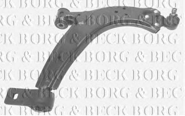 BCA5708 Borg&beck braço oscilante inferior direito de suspensão dianteira