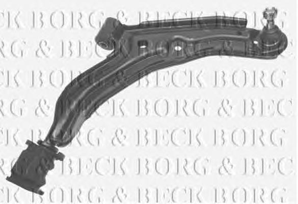 BCA5692 Borg&beck braço oscilante inferior direito de suspensão dianteira