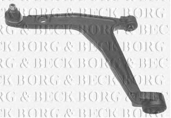 Braço oscilante inferior esquerdo de suspensão dianteira BCA5601 Borg&beck