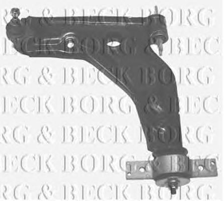 Braço oscilante inferior esquerdo de suspensão dianteira BCA5605 Borg&beck