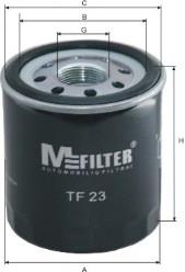 Filtro de óleo TF23 Mfilter