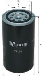 TF25 Mfilter filtro de óleo