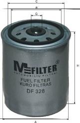 DF328 Mfilter filtro de combustível