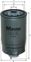 DF326 Mfilter filtro de combustível