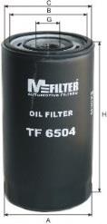 TF 6504 Mfilter filtro de óleo