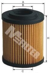 TE647 Mfilter filtro de óleo