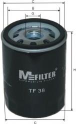 TF38 Mfilter filtro de óleo