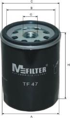 TF47 Mfilter filtro de óleo