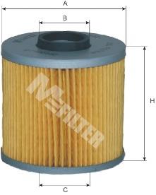 TE602 Mfilter filtro de óleo
