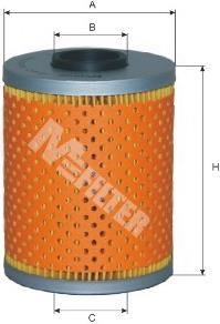 TE603 Mfilter filtro de óleo