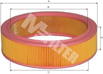 Элемент воздушного фильтра Mfilter A116 цена, от 3.43 USD