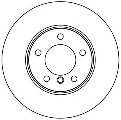 D2042 Simer диск тормозной передний