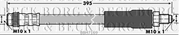 Mangueira do freio dianteira BBH7169 Borg&beck