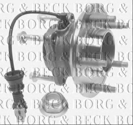 BWK1193 Borg&beck cubo traseiro
