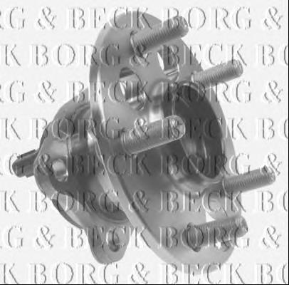 BWK1184 Borg&beck cubo traseiro
