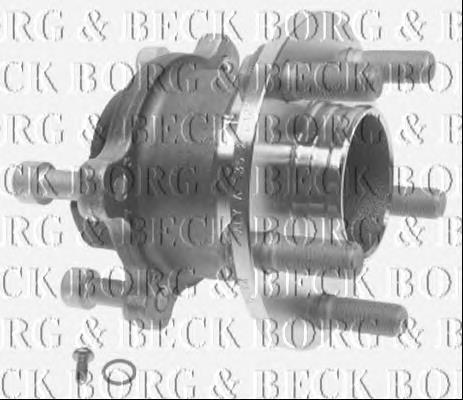 BWK1172 Borg&beck cubo traseiro