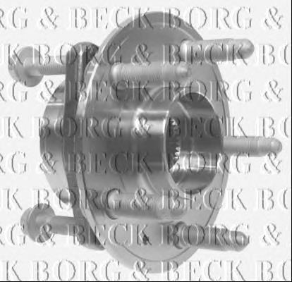 BWK1166 Borg&beck cubo traseiro