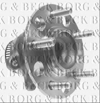 BWK1182 Borg&beck cubo traseiro